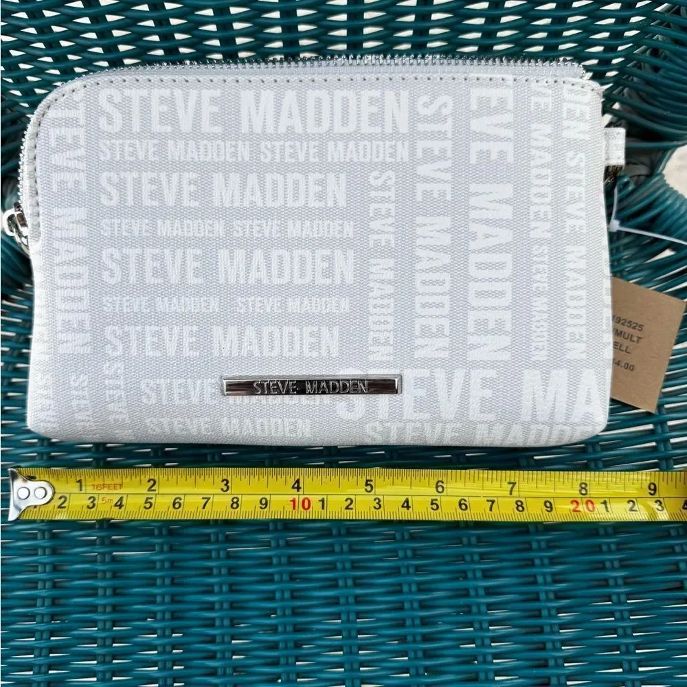 Steve Madden White Crossbody Bag
